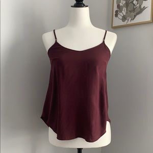 Wilfred burgundy tank